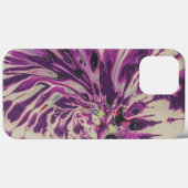 Schattigee Witte Paarse Tie Dye Case-Mate iPhone Case (Achterkant (horizontaal))