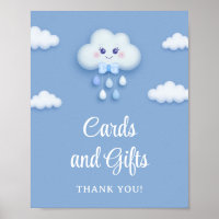 Schattigee witte pluizige wolk negen blauwe kaarte