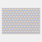 Schattigee witte schapen voor je Kinderen Inpakpapier Vel (Voorkant 2)