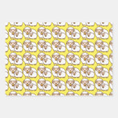 Schattigee witte schapen voor je Kinderen Inpakpapier Vel (Voorkant 2)