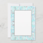 Schattigee witte sneeuwman (Achterkant)