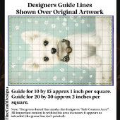 Schattigee witte Westie, Steampunk Collar CX3 Deco Tissuepapier