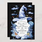 Schattigee Wizard Pet Baby shower Kaart (Voorkant / Achterkant)