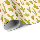 Schattigee woestijncactus Planten inpakpapier (Rol Hoek)