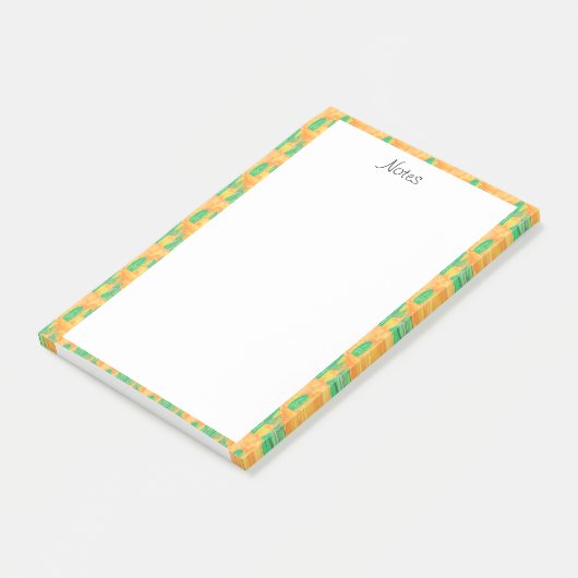 Schattigee woestijncactus post-it® notes (Schuin)