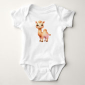 Schattigee woestijnkamelensafari romper (Voorkant)