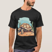 "Schattigee woestijnschildpad T-shirt (Voorkant)