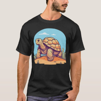 Schattigee woestijnschildpad t-shirt
