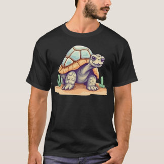 Schattigee woestijnschildpad t-shirt