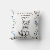 Schattigee wolf cub baby shower baby geschenken ge kussen (Voorkant)