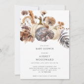 Schattigee Woodland Animal Pumpkins Herfst Kaart (Voorkant)