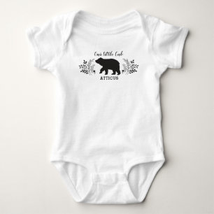 Schattigee Woodland Baby Beer Cub Bodysuit