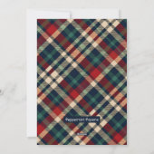 Schattigee Woodland Duck Winter Forest Gezellige K Feestdagenkaart (Achterkant)