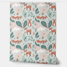 Schattigee Woodland Fox and Deer Forest Peel and S