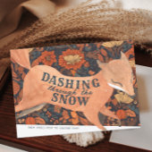 Schattigee Woodland Fox-Waterverf Kaart