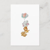 Schattigee Woodland Luier Raffle Request Enclosure Informatiekaartje (Achterkant)