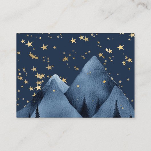 Schattigee Woodland Night Dierenluier Raffle Informatiekaartje (Achterkant)