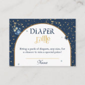 Schattigee Woodland Night Dierenluier Raffle Informatiekaartje (Voorkant)