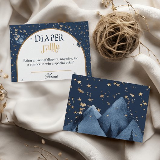 Schattigee Woodland Night Dierenluier Raffle Informatiekaartje