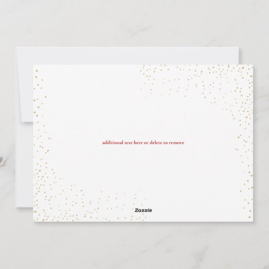 Schattigee Woodland Reindeer Christmas Elf Feestdagenkaart (Achterkant)