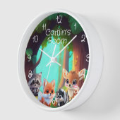 Schattigee Woodland vrienden vos stinkdier wasbeer (Hoek)