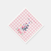 Schattigee Woodland Wolves Ballroom Dansen de Tang Servet (Hoek)