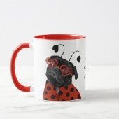 Schattigee woordspelliefde Pug Mok (Links)