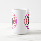 Schattigee woordspelpugs en kusjes koffiemok (Center)