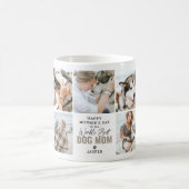 Schattigee 'Worlds Best Dog Mom' Moederdag Koffiemok (Center)