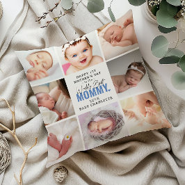 Schattigee 'Worlds Best Mommy' 1e Moederdag Keepsa Kussen