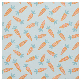 Schattigee Wortelen op lichtblauw Stof