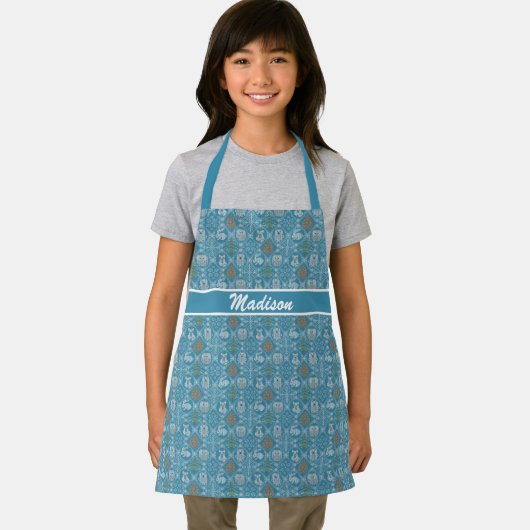 Schattigee woudwinter schort (Insitu)