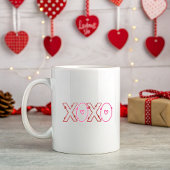 Schattigee XOXO, minimalistische XOXO Koffiemok