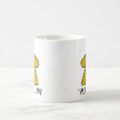 Schattigee Yellow Meeple Tekenbord Game Cup Mok (Center)