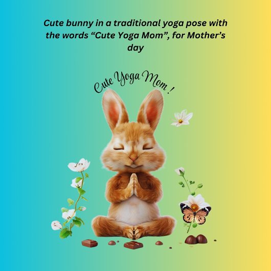 Schattigee yogamama! Bunny Hoodie