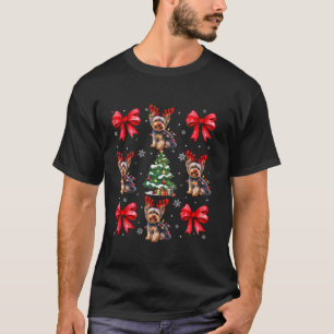Schattigee Yorkshire Terrier Hondenliefhebber Coqu T-shirt
