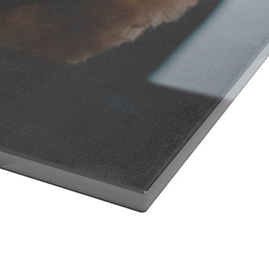 Schattigee Yorkshire Terrier Puppy Dog Snijplank (Hoek)