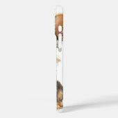 SCHATTIGEE YORKSHIRE TERRIER PUPPYHOND IN WILDE BL Case-Mate iPhone CASE (Achterkant / Links)