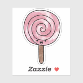 Schattigee yummy lolly sticker