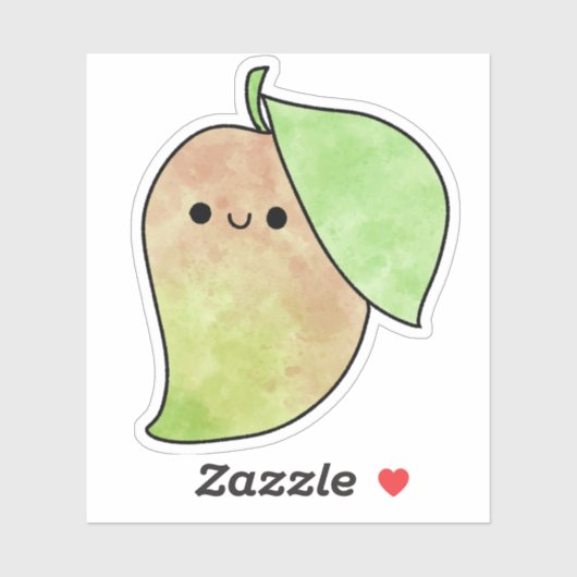 Schattigee yummy mango sticker (Vel)