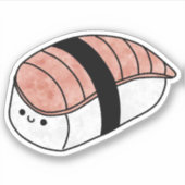 Schattigee yummy sushi sticker (Voorkant)