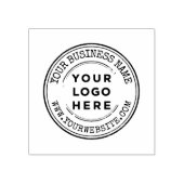 Schattigee zakelijke Logo Rubberstempel (Afrduk)