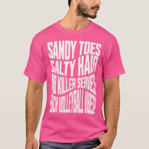 Schattigee zandcoach Sand Spike Serve Beach Voll B T-shirt