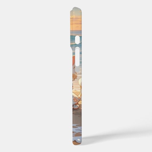 Schattigee zangkatten bij Sunset Beach iPhone Case (Achterkant / Links)