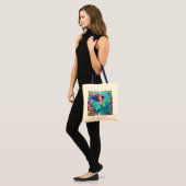Schattigee Zeemeermin Canvas tas Overnight Slumber (Voorkant (model))