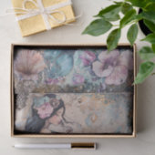 SCHATTIGEE ZEEMEERMIN DECOUPAGE TISSUEPAPIER (Geschenk)