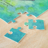 Schattigee Zeemeermin en Fish Fantasy Art Legpuzzel (Zijkant)