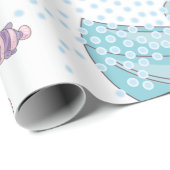 Schattigee zeemeermin en zeedieren cadeaupapier (Rol Hoek)