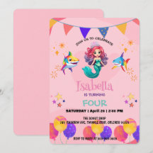 Schattigee Zeemeermin haai regenboog kleurrijke ve