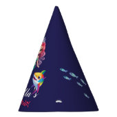 Schattigee zeemeermin haaienvis regenboog Verjaard Feesthoedjes (Rechts)